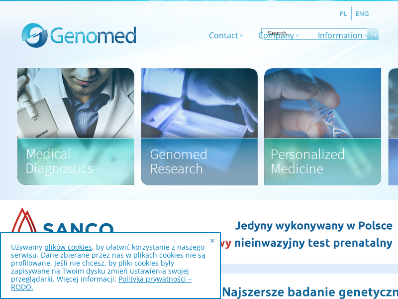 GENOMED - Badania genetyczne